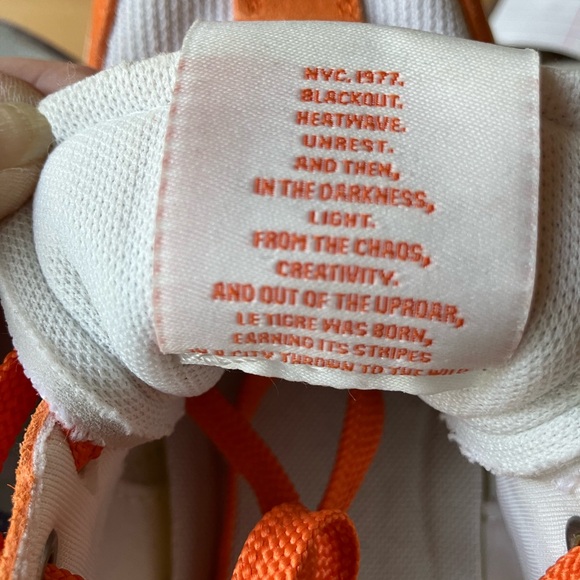 NWOB LeTigre Baxter sneakers size 6M - Picture 5 of 8